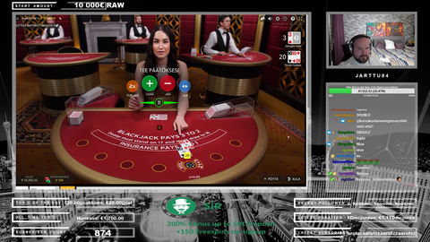 BlackJack missclick