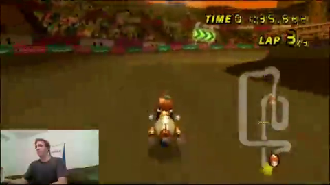 Mario Kart Player's reaction to beating the world record