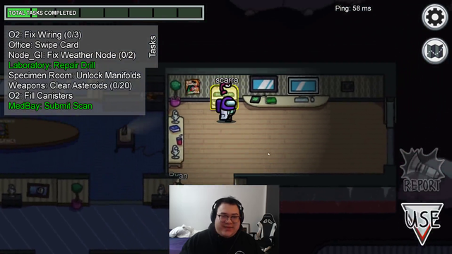 Scarra is a pro at Among Us