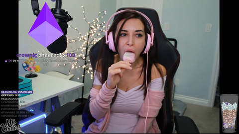 Just the normal way of eating popsicles