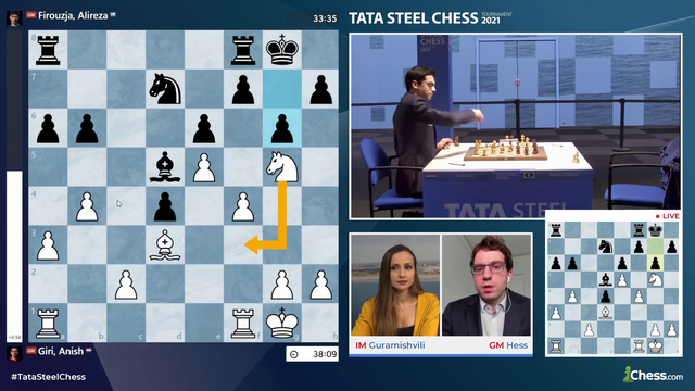 F5 Tornado inside the Tata Steel Chess Tournament