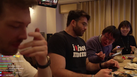 Hasan getting away with it even with this shirt