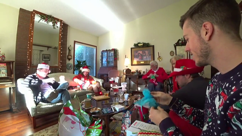 Jake gets his Christmas present