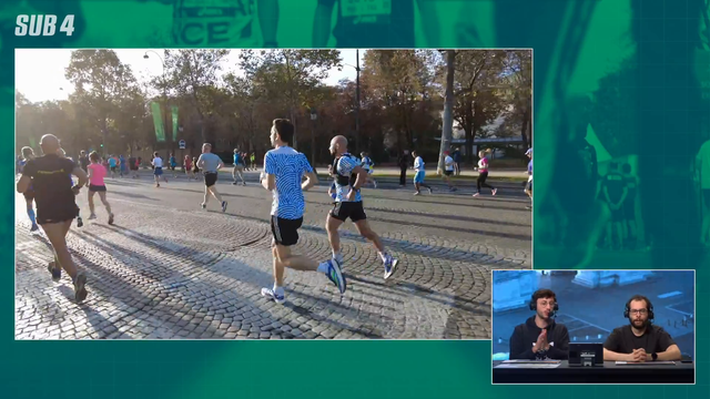 French streamer Domingo is running the Paris Marathon live