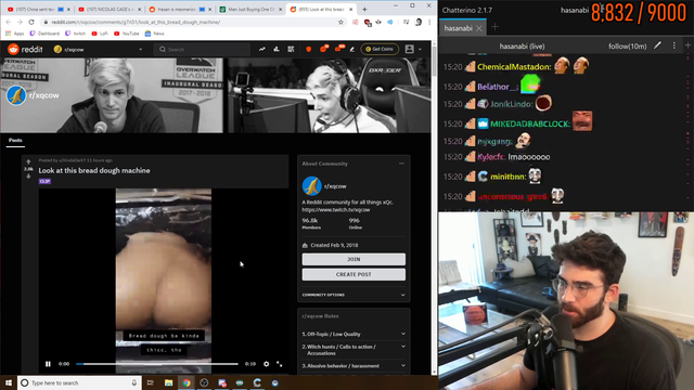 Hasan Hits Rock Bottom on Stream