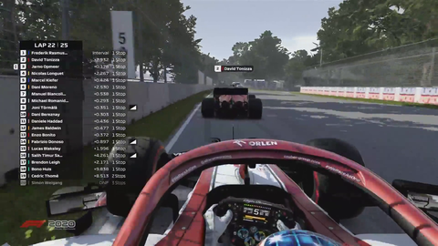 F1 Esports driver gets flipped