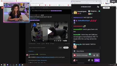 Pokimane on why she disagrees with Moist's take on xQc