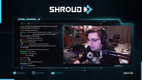 Shroud on xqc fixing his textures everygame