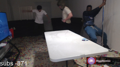 Hyphonix Body Slams into Table