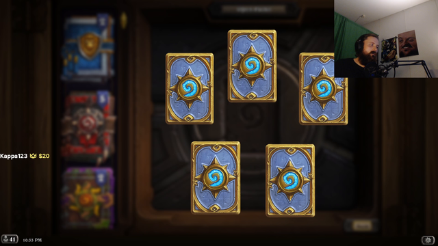 forsen opens Hearthstone to play miracle rogue for the first time in 5 years
