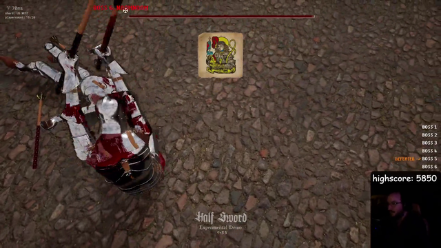 moonmoon beats half sword