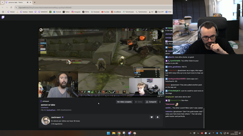 Spanish WoW streamer ElXokas reacts to Asmon's take (Translation in the comments)
