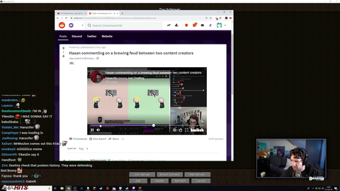 Destiny pulling a Mitch Jones
