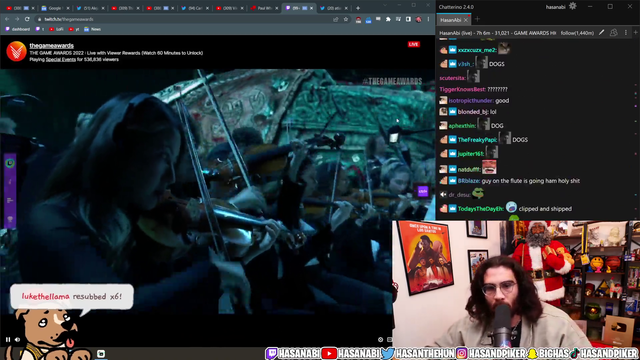 Hasan times his ads so chat doesn’t miss anything