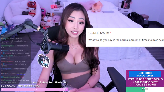 Supcaitlin on Mizkif viewers being "brainwashed goats"
