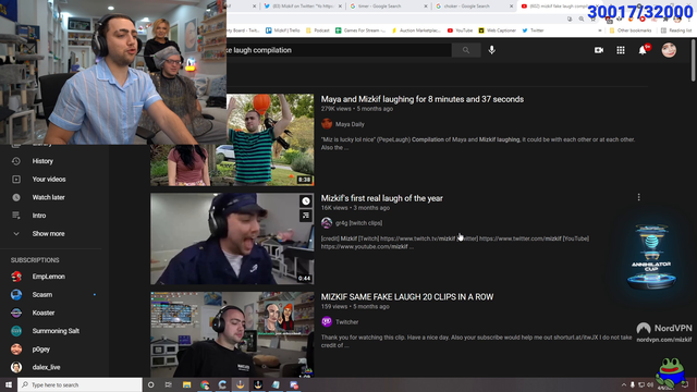 Mizkif same fake laugh 20 times in a row