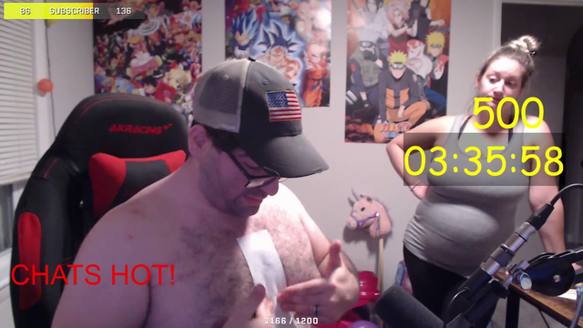 Man Waxes Chest For Subathon Goal