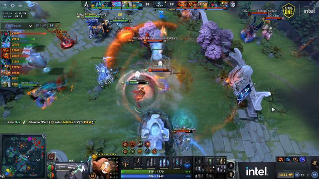 Dota 2 carry's wet dream at ESL grand final