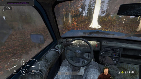I can't believe I'm finally in a car