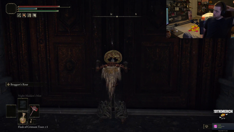 After hours of struggling to beat Mogh (having 1-shotted him in his 1st playthrough) Soda reaches the next boss in his randomizer playthrough