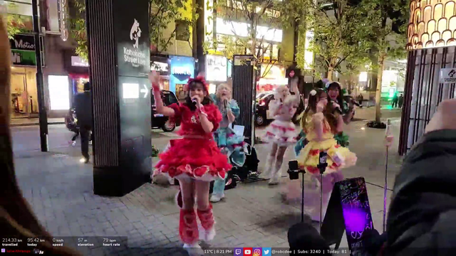 Kawaii street perfomance