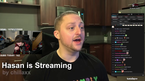 Tubbo reacts to his song on Music of Twitch 2021
