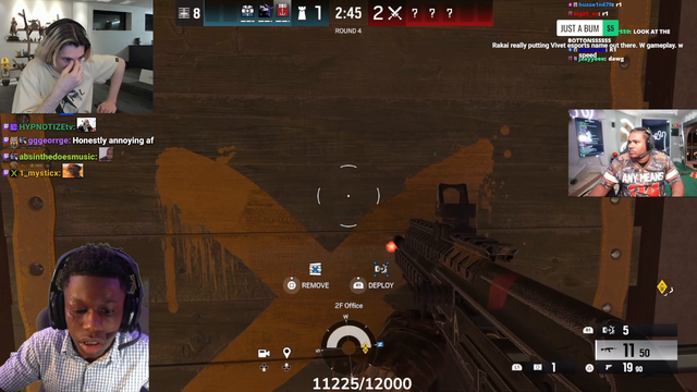 Rakai is trying so hard to use his last remaining braincells in R6