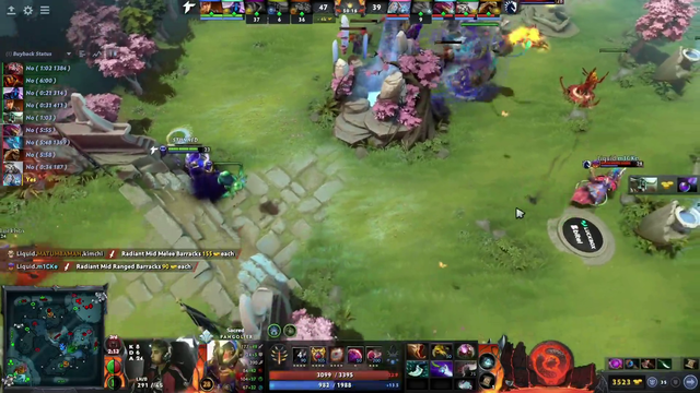 Absolute insane bonkers batshit ending game at TI stage