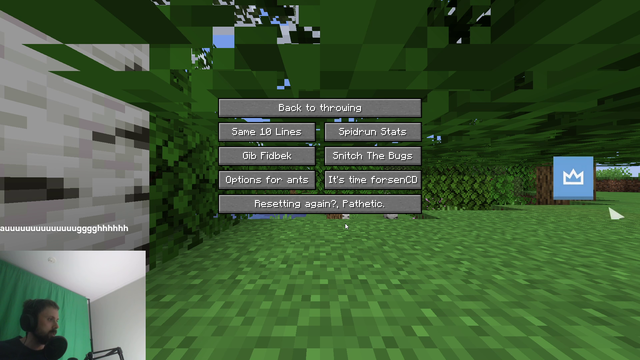 Hacker changes forsen minecraft skin again