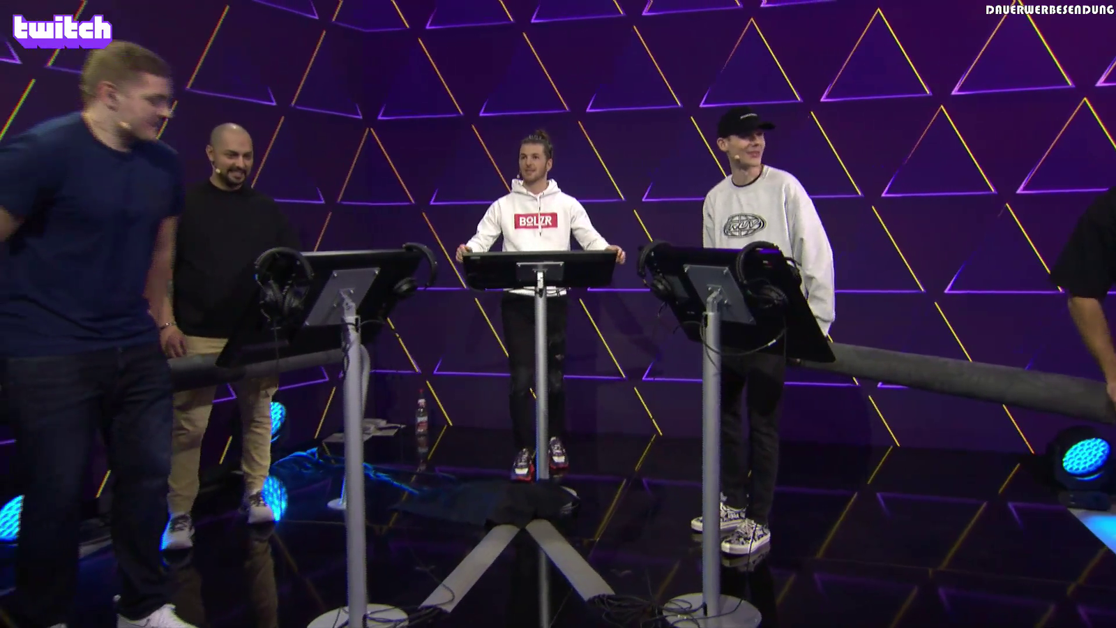 Gameshow candidate wrecks himself