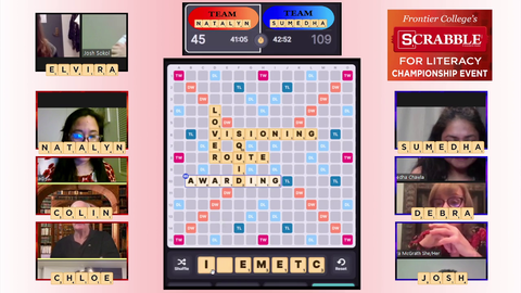 Colin Mochrie guest stars on Scrabble channel