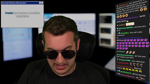 Kitboga gets emotional wrapping up his 1000th episode