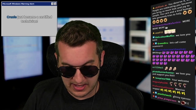 Kitboga gets emotional wrapping up his 1000th episode