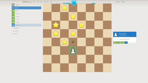 Lirik loses to the chess tutorial