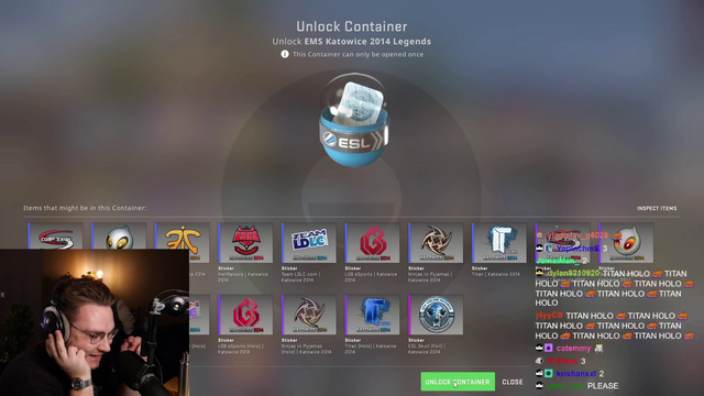 ProdigyDDK opened a $60K TITAN HOLO, ohnepixel is jealous