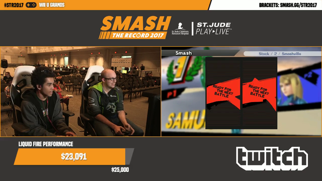 Smash 4 player gets salty when asked to play Zelda ditto at charity event