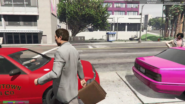 Alabaster Slim gets briefcased by Leslie Ling