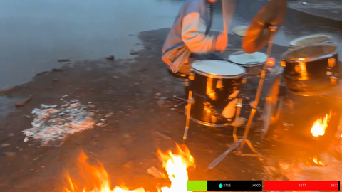 Klats + OfficeDrummer = Good Times!   \|nn|
