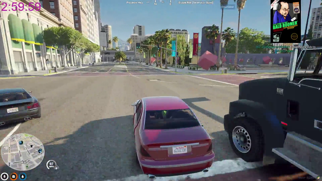 The Blocks Run Into A Cop At A Stoplight