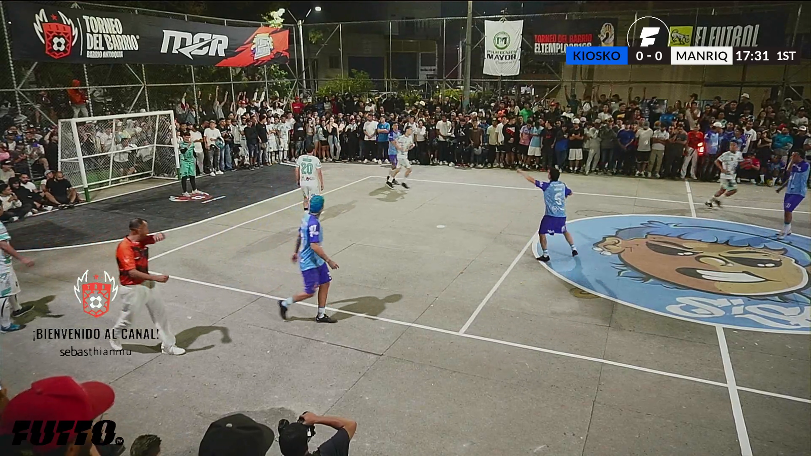 Futsal defender tragically falls for it