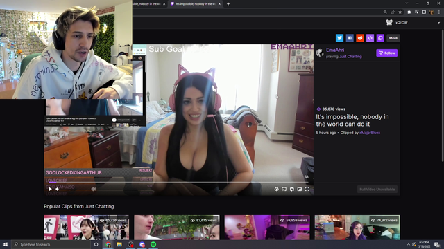 xQc Thinks Gambling Should Be Banned Off Twitch