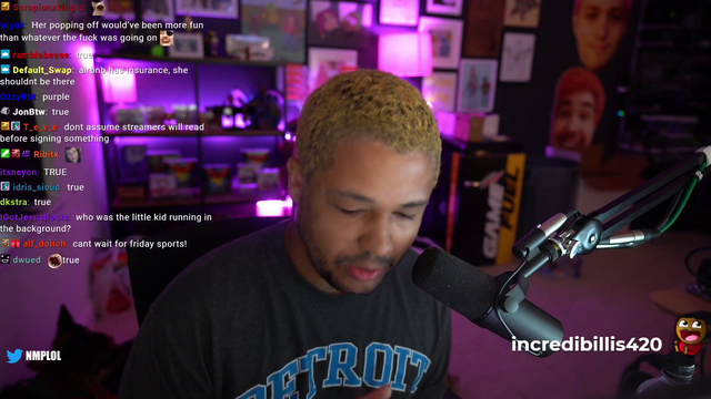 Nick on what happened after the party