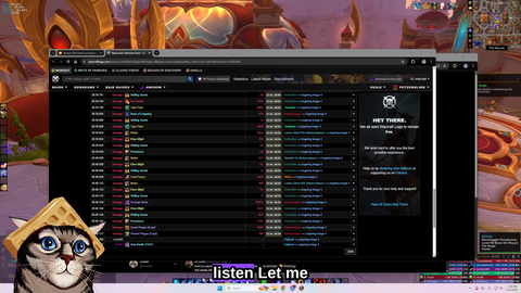 WoW player admits to having Blizzard Game Master intervene in +23 key dungeon