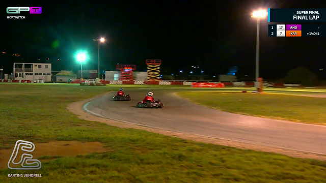 Streamers competition in go Kart