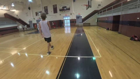 Soda wipes out in basketball