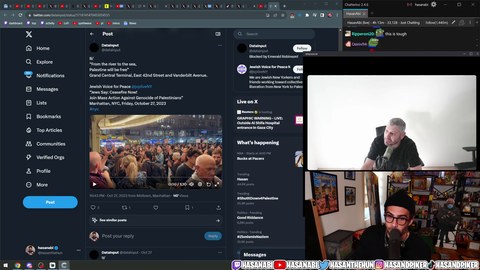 Hasan says he cannot moderate his Chat/Discord from calling Ethan a racist
