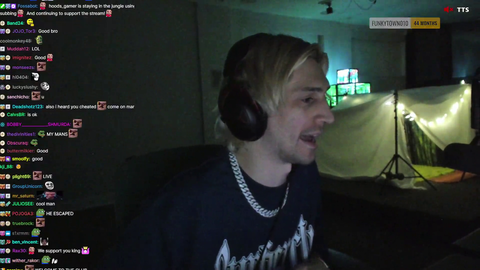 XQC moves out of Alinity's house Any% speedrun