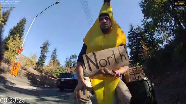 Banana asked where to find the good stuff