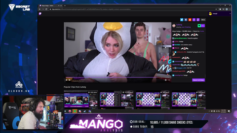 Mango on Ludwig and QTCinderella