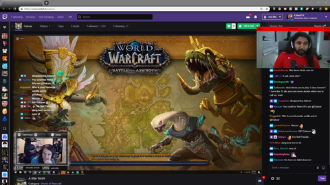 Esfand Supporting Former WoW Community Manager Ythisens who lost his job in the mass Activision-Blizzard cuts on Tuesday